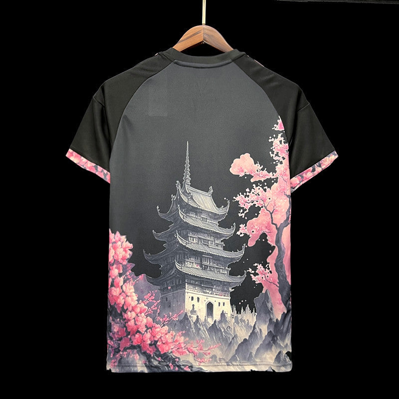 Maillot Japon Dragon Rose