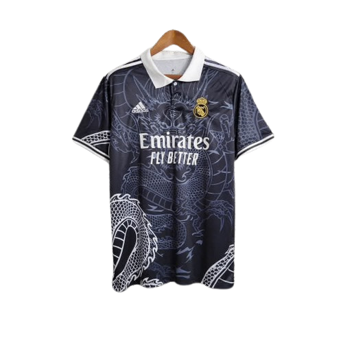 Maillot Real Madrid Dragon Noir