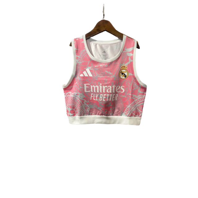 Maillot Real Madrid Dragon Rose Crop Top