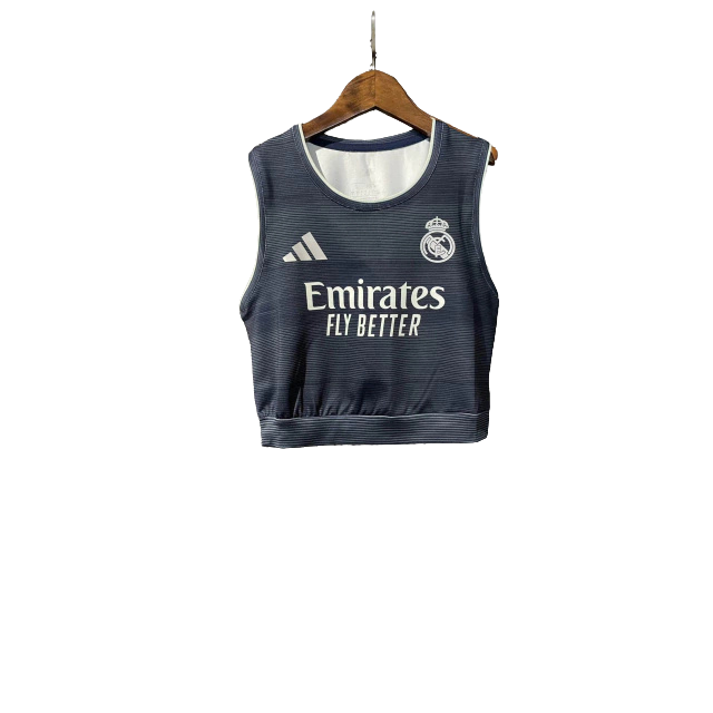 Maillot Real Madrid Extérieur 25/26 Crop Top