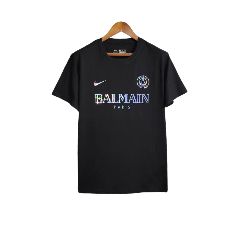 Maillot PSG X Balmain Noir