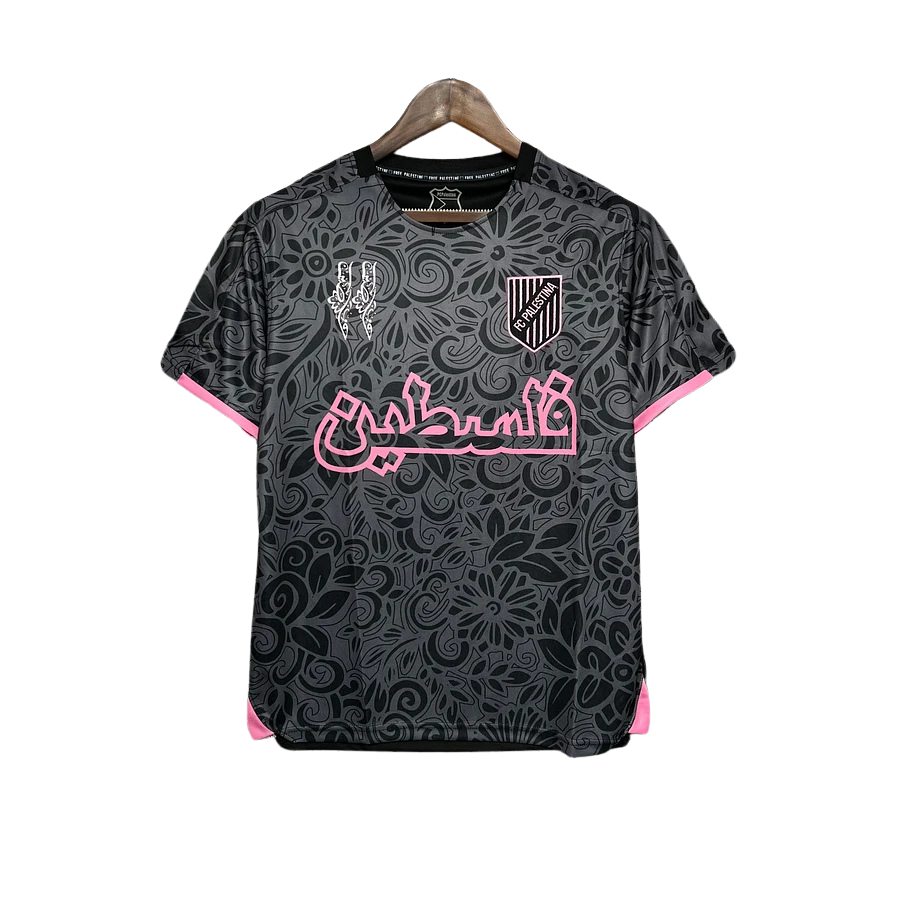 Maillot Palestine rose et noir