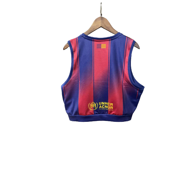 Maillot FC Barcelone Domicile 25/26 Crop Top