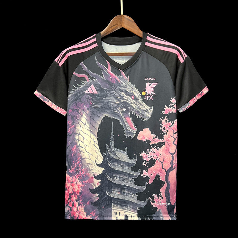Maillot Japon Dragon Rose