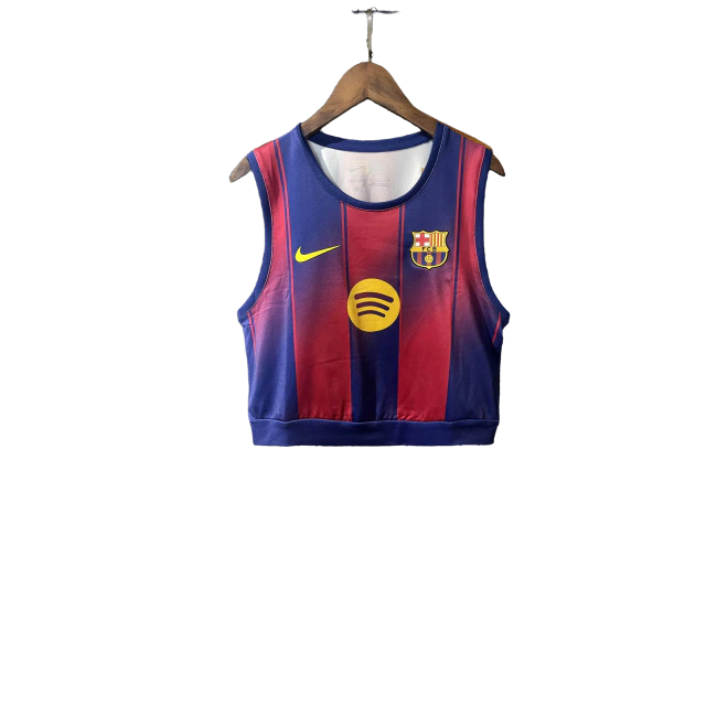 Maillot FC Barcelone Domicile 25/26 Crop Top
