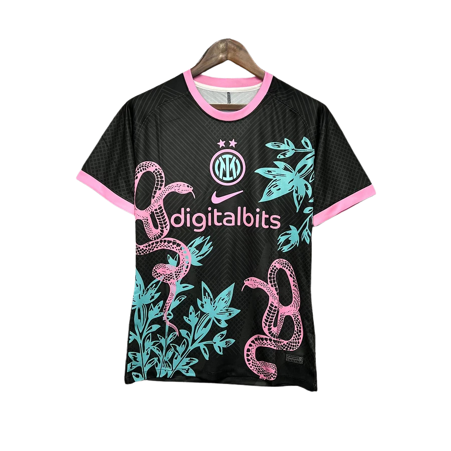Maillot Inter Milan Jardin Rose et Bleu