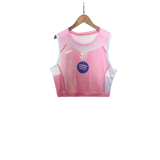 Maillot FC Barcelone Concept Rose Crop Top