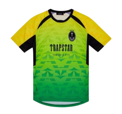 Maillot Trapstar Wave Jaune et Vert