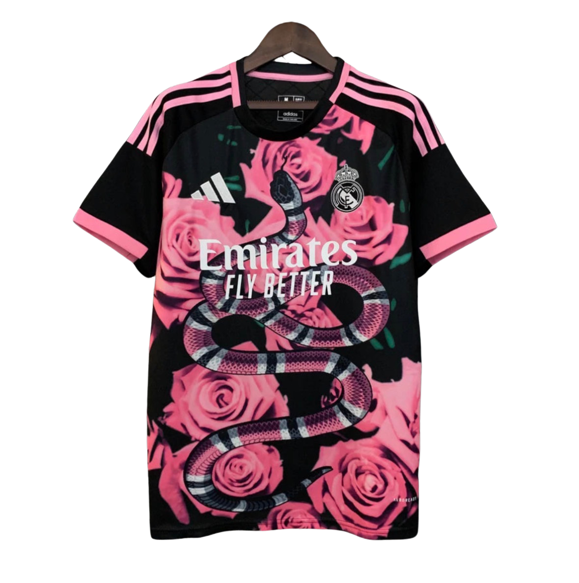 Maillot Real Madrid Serpent et Fleurs