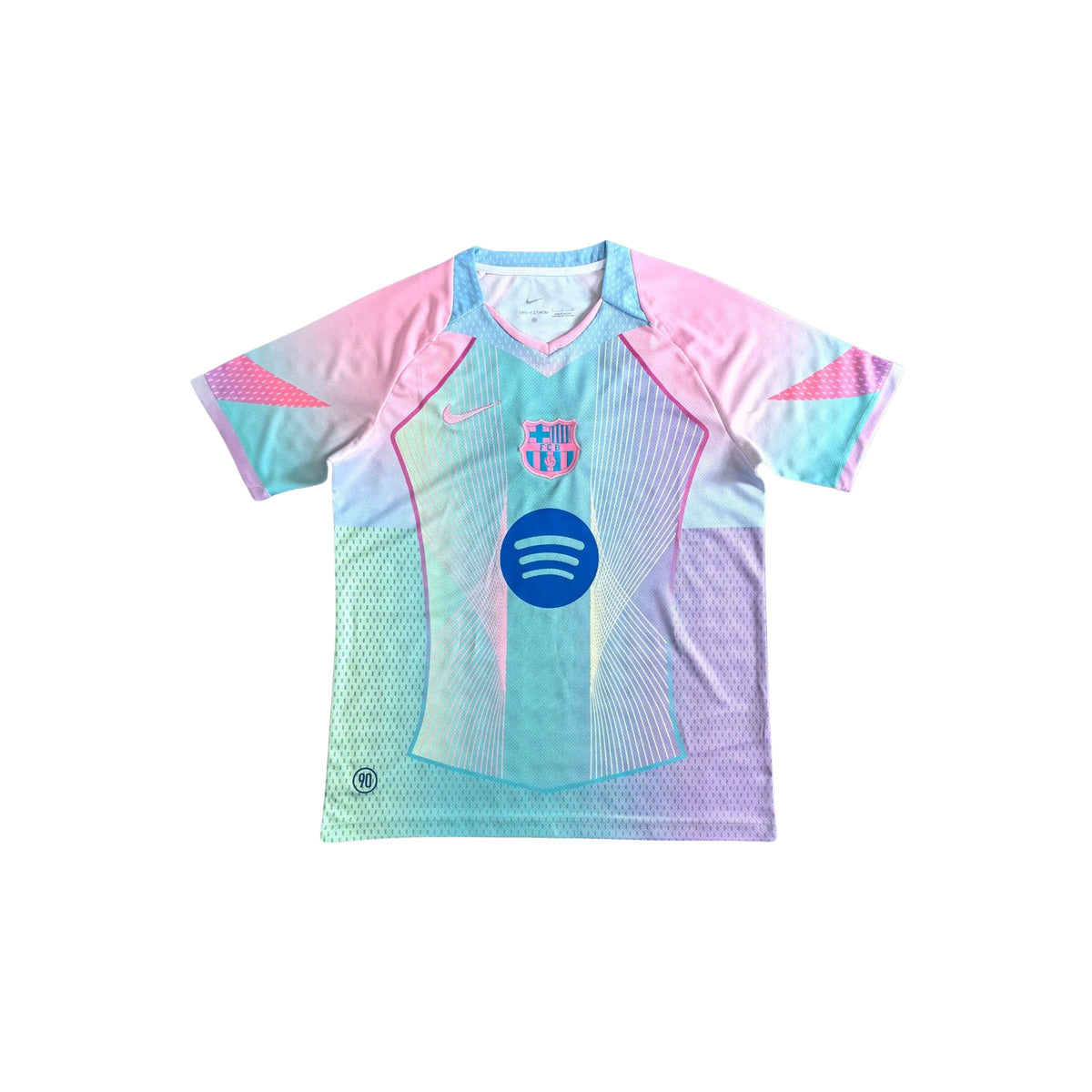 Maillot FC Barcelone Bleu et Rose